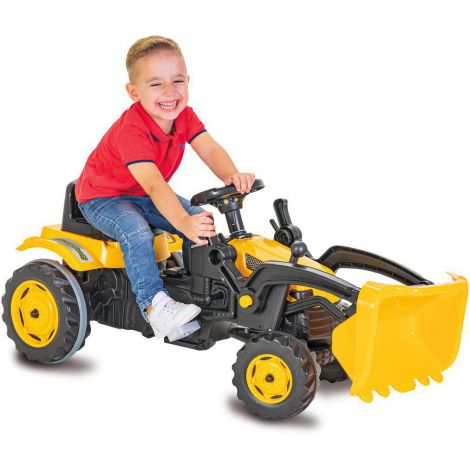 Tractor cu pedale Pilsan Active with Loader 07-315 yellow - imagine 10